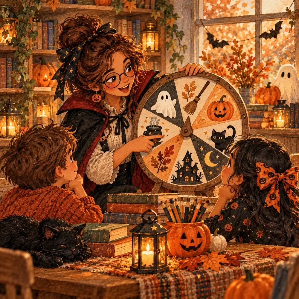 Story Starters Generator for Halloween Writing