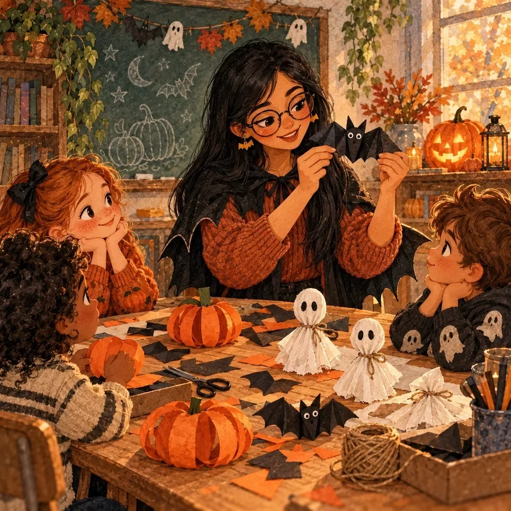 Step-by-Step Halloween Craft Guide for Kids