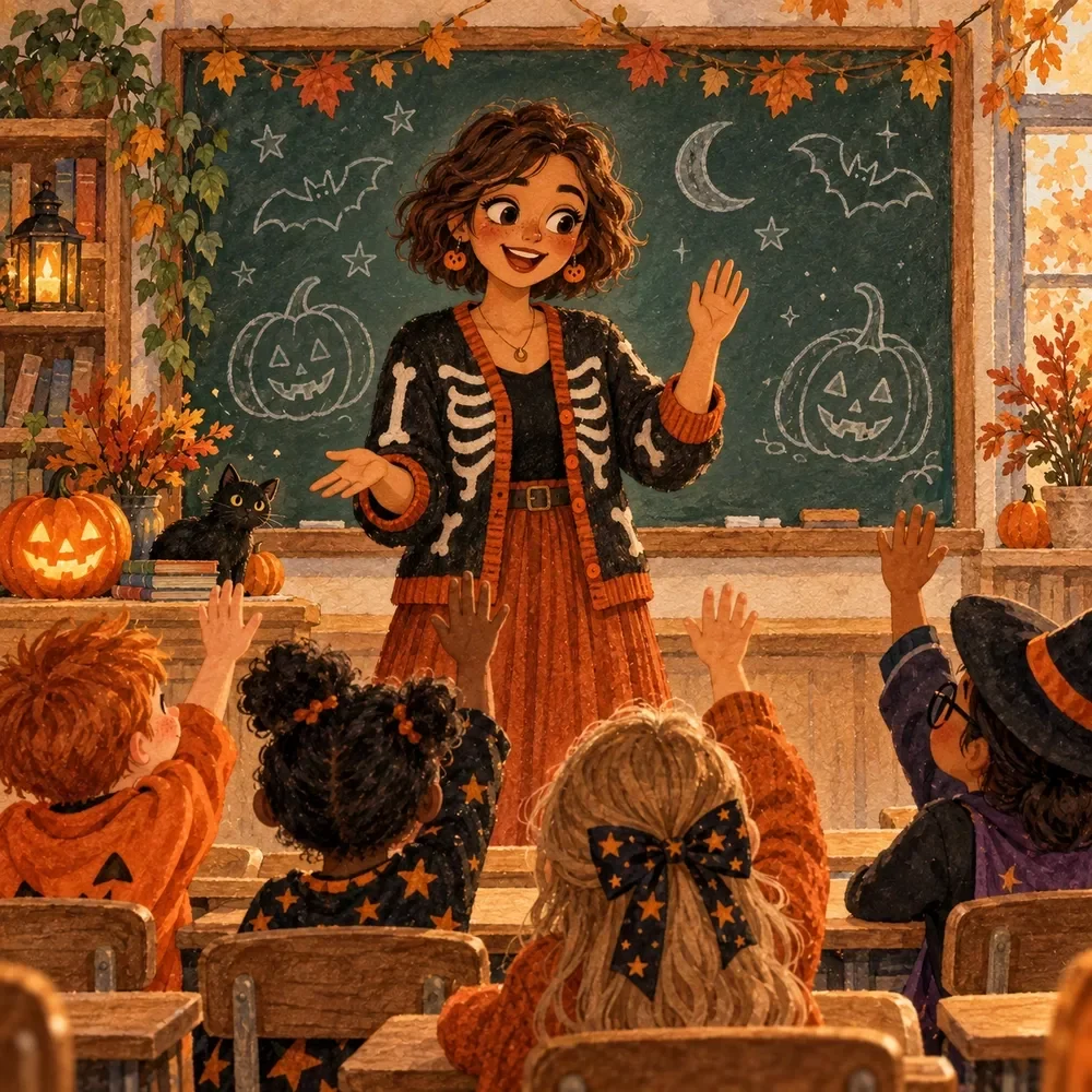 Kid-Friendly Halloween Trivia Quiz for the Classroom