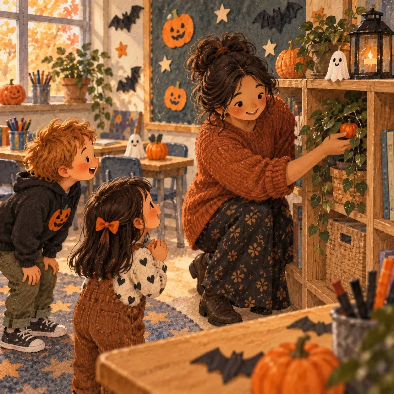 Classroom Scavenger Hunt Builder for Halloween
