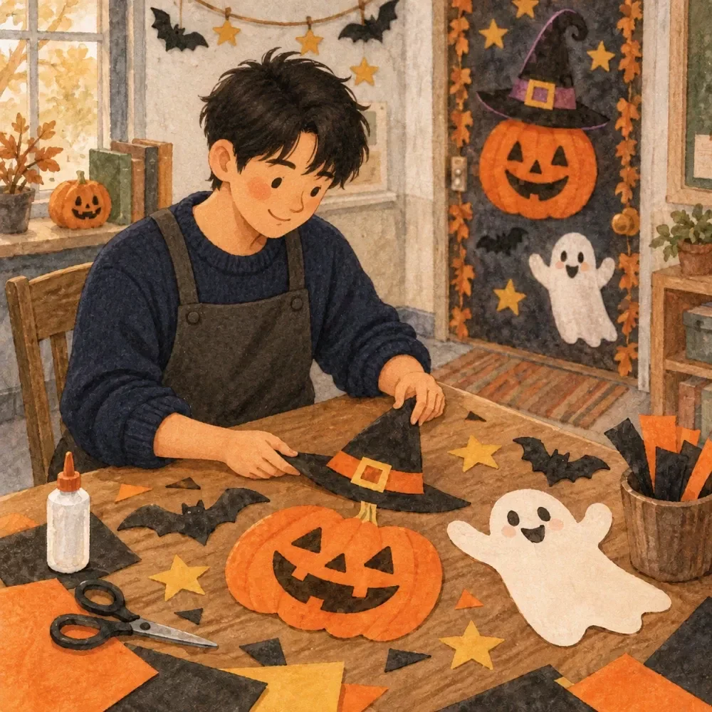 October Classroom Decorating Schedule for Halloween