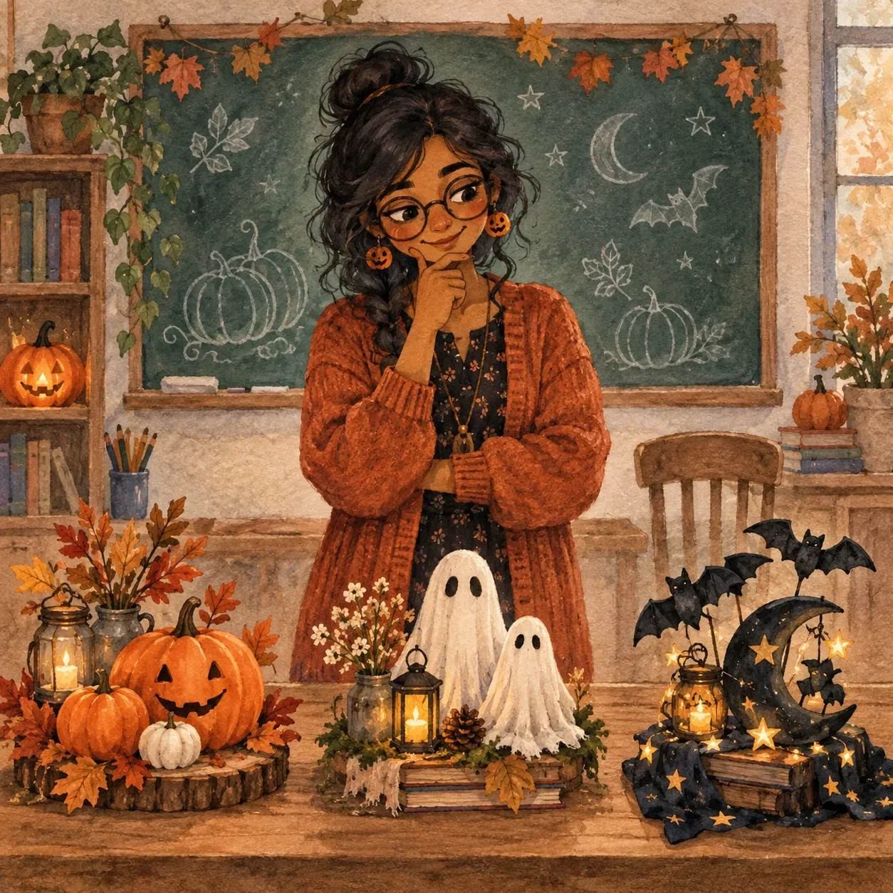 Classroom Decor Theme Quiz for Halloween Teachers