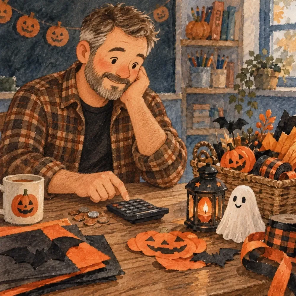 Classroom Decor Budget Estimator for Halloween