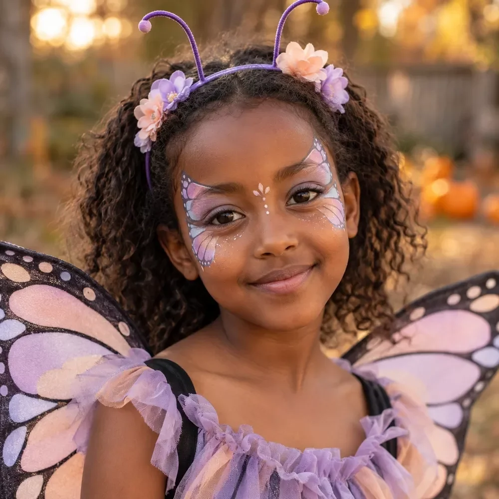 Gentle Makeup Planner for Kids’ Halloween