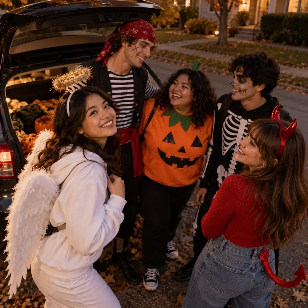 Squad Costume Checklist for Halloween