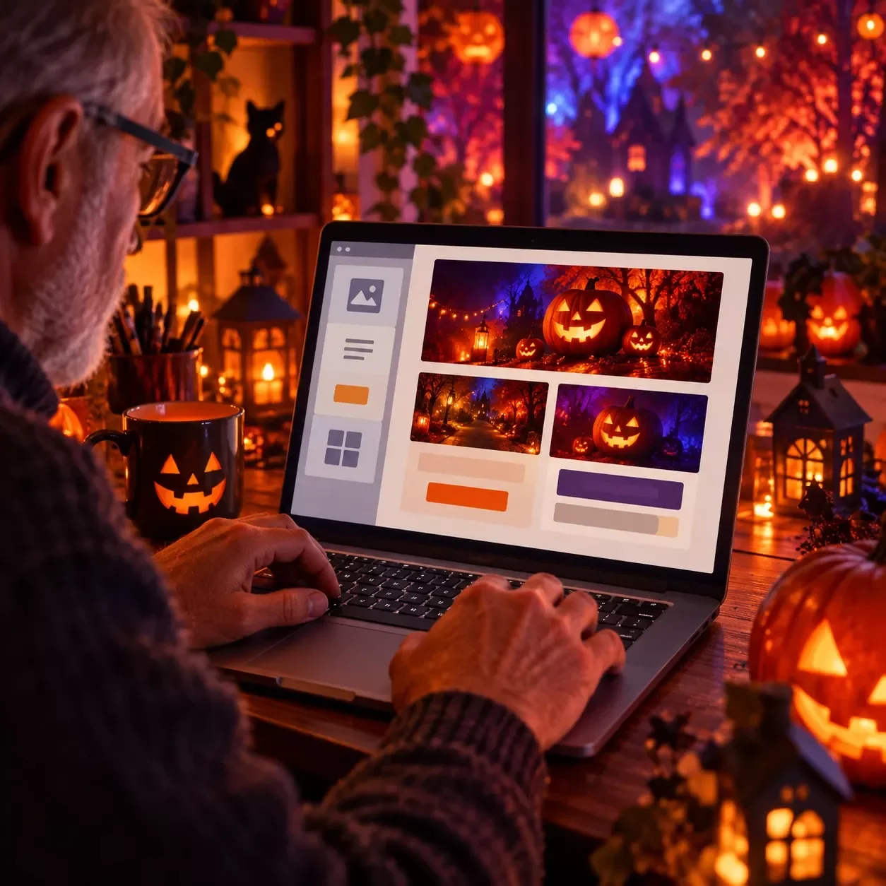 Halloween Email Builder Tool