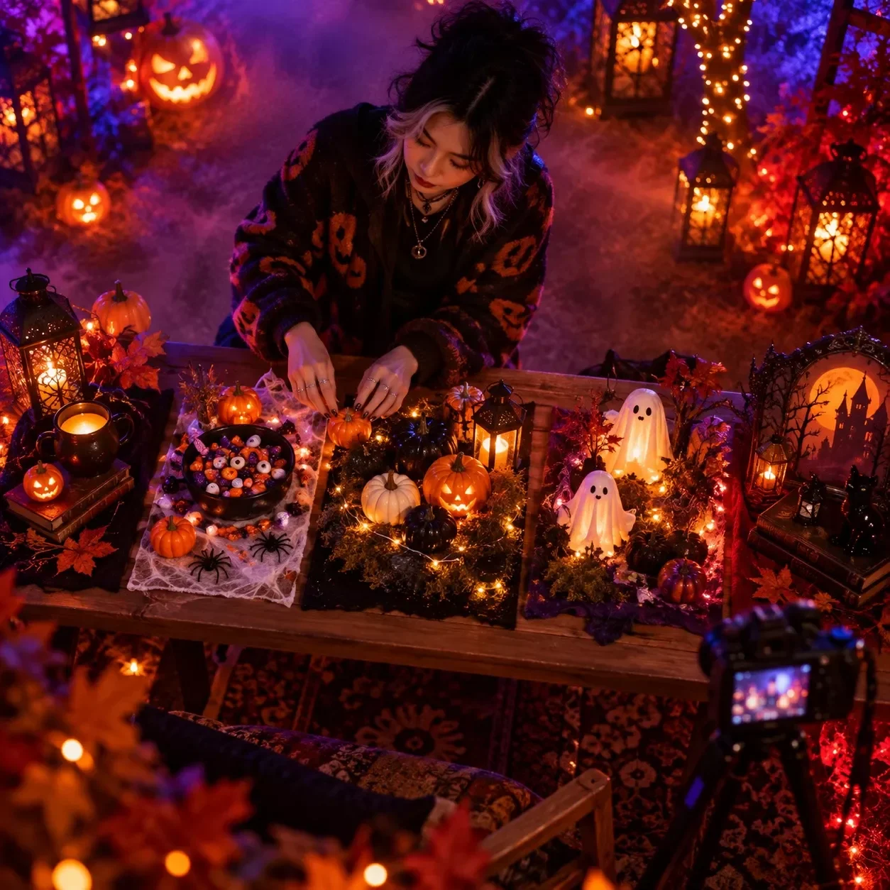 Spooky Content Calendar Checklist