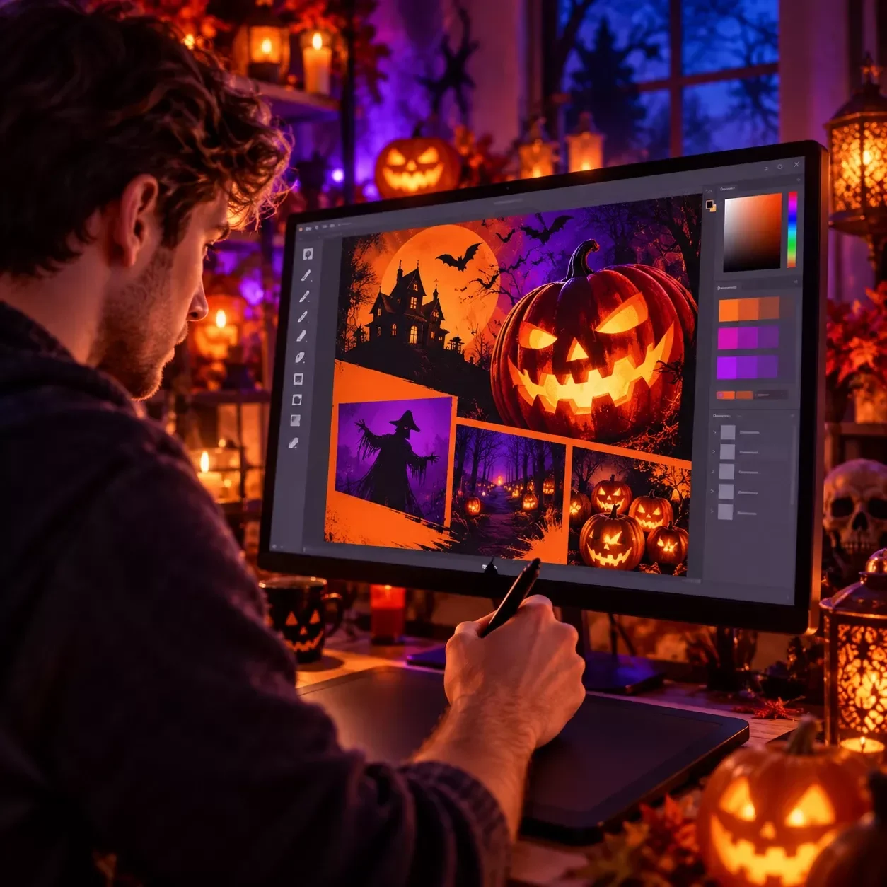 Halloween Flyer Design Tool