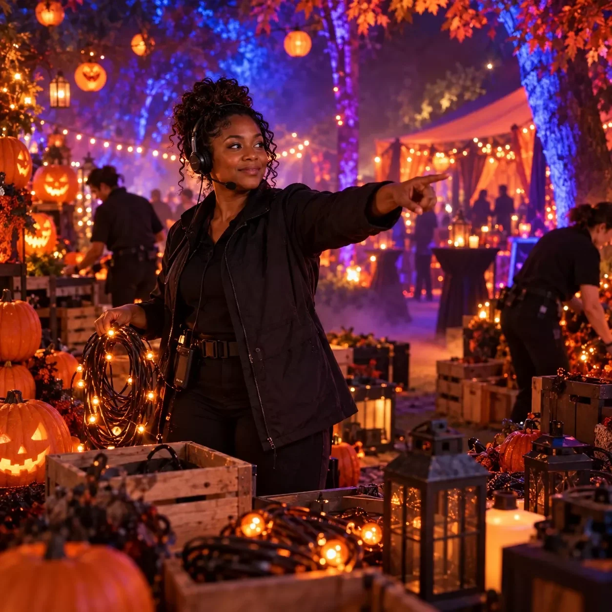 Halloween Party Command Center