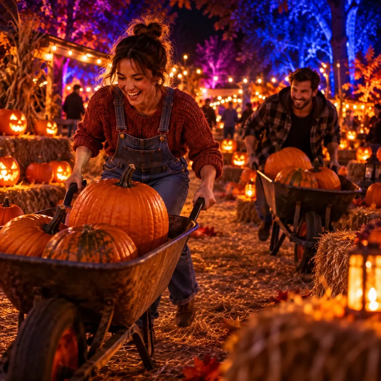 Pumpkin Picking Challenge Game
