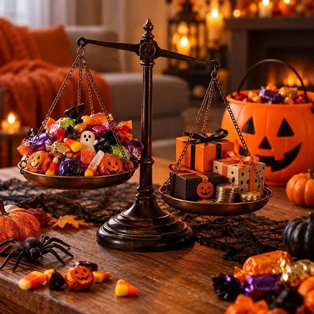 Total Spend Calculator for Halloween Gifts