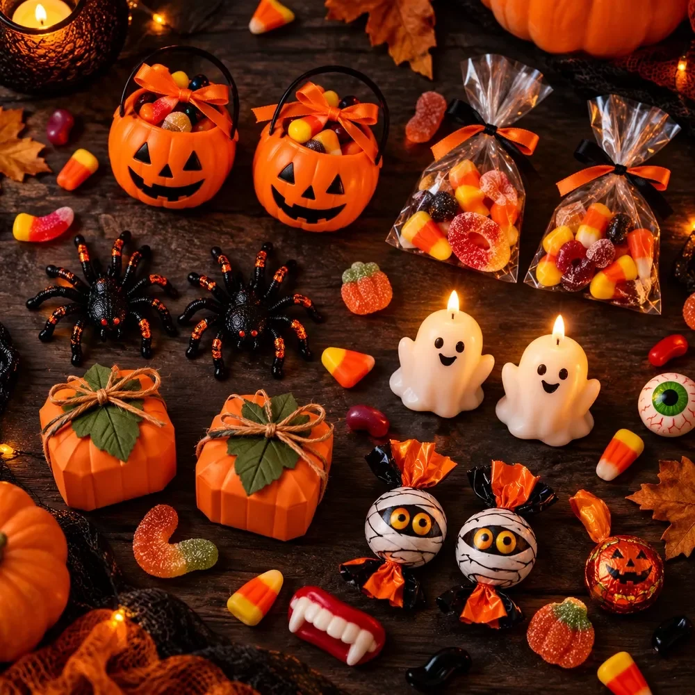 Match-the-Gift Halloween Memory Game
