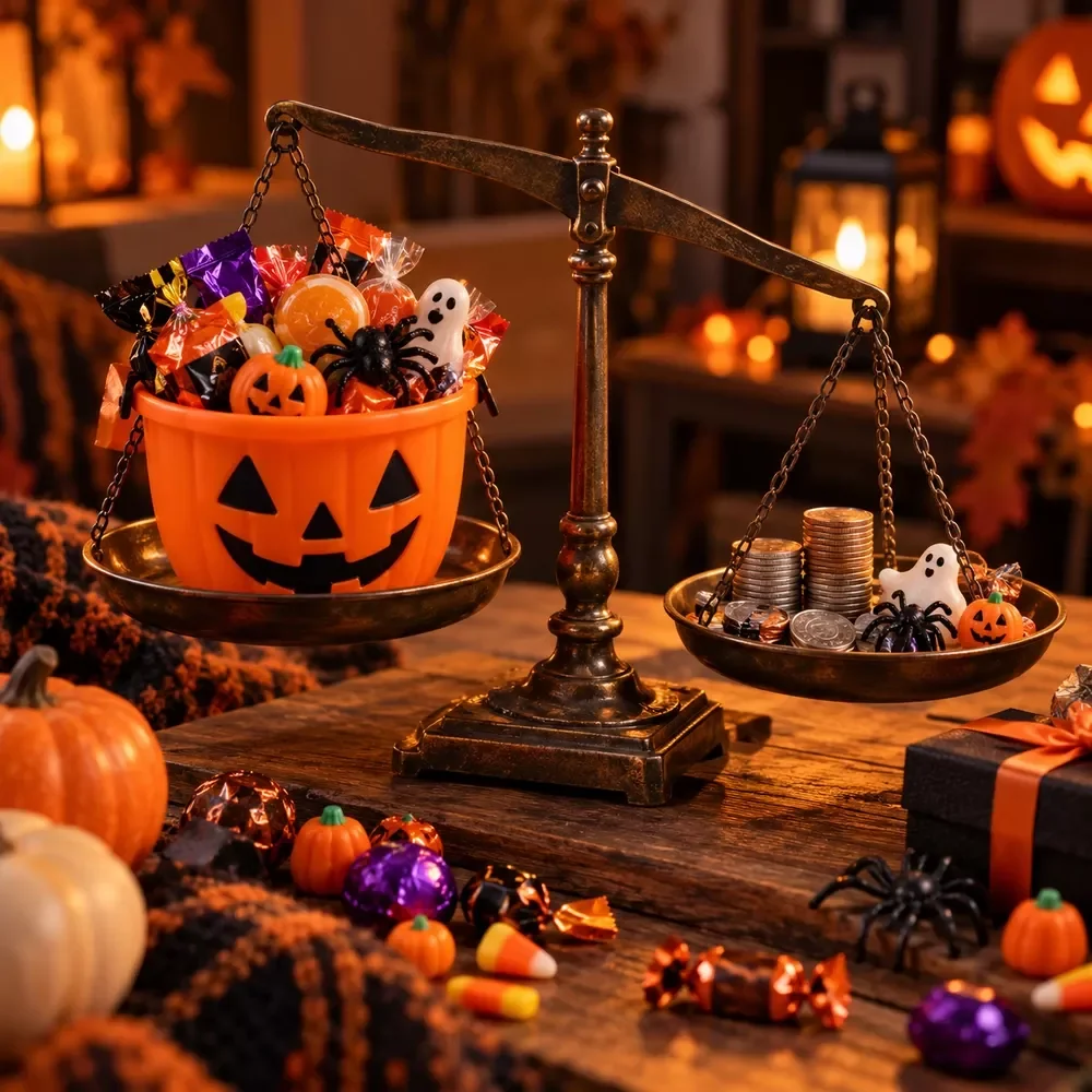 Gift Cost Calculator for Halloween