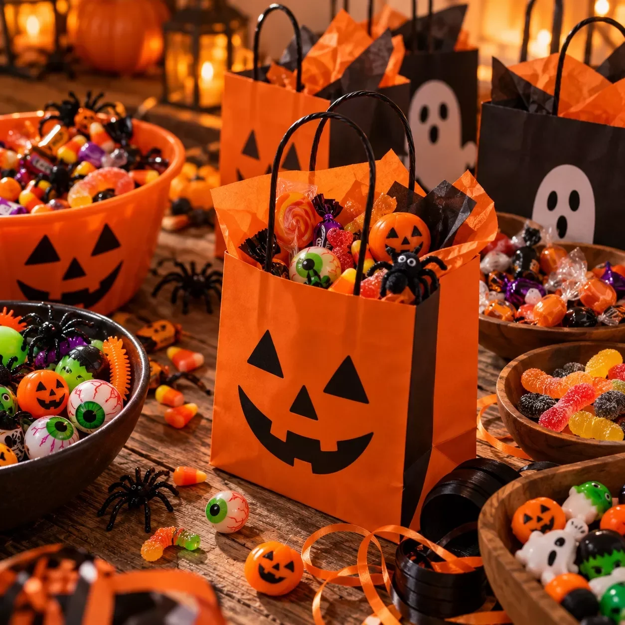 Goodie Bag Planner for Halloween Parties