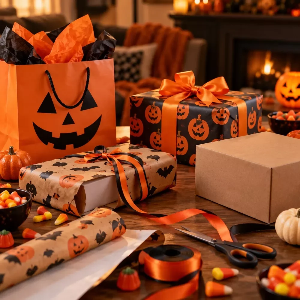 Wrapping Tracker for Halloween Gifts