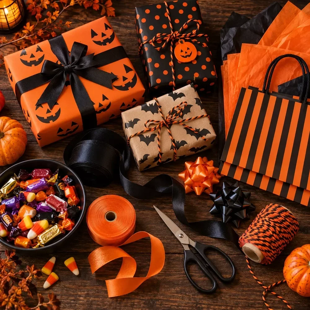 Halloween Gift Wrapping Toolkit