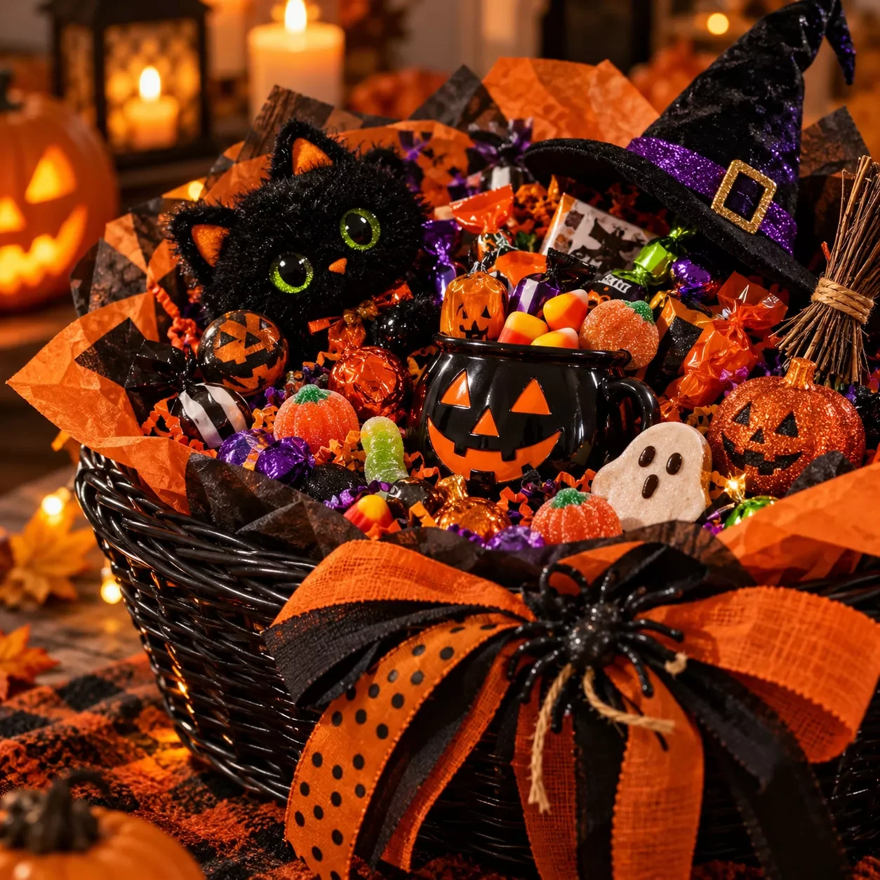 Themed Basket Planner for Halloween