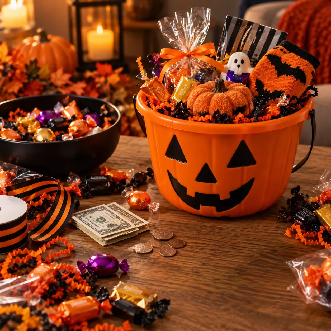 Cost Calculator for Halloween Gift Baskets