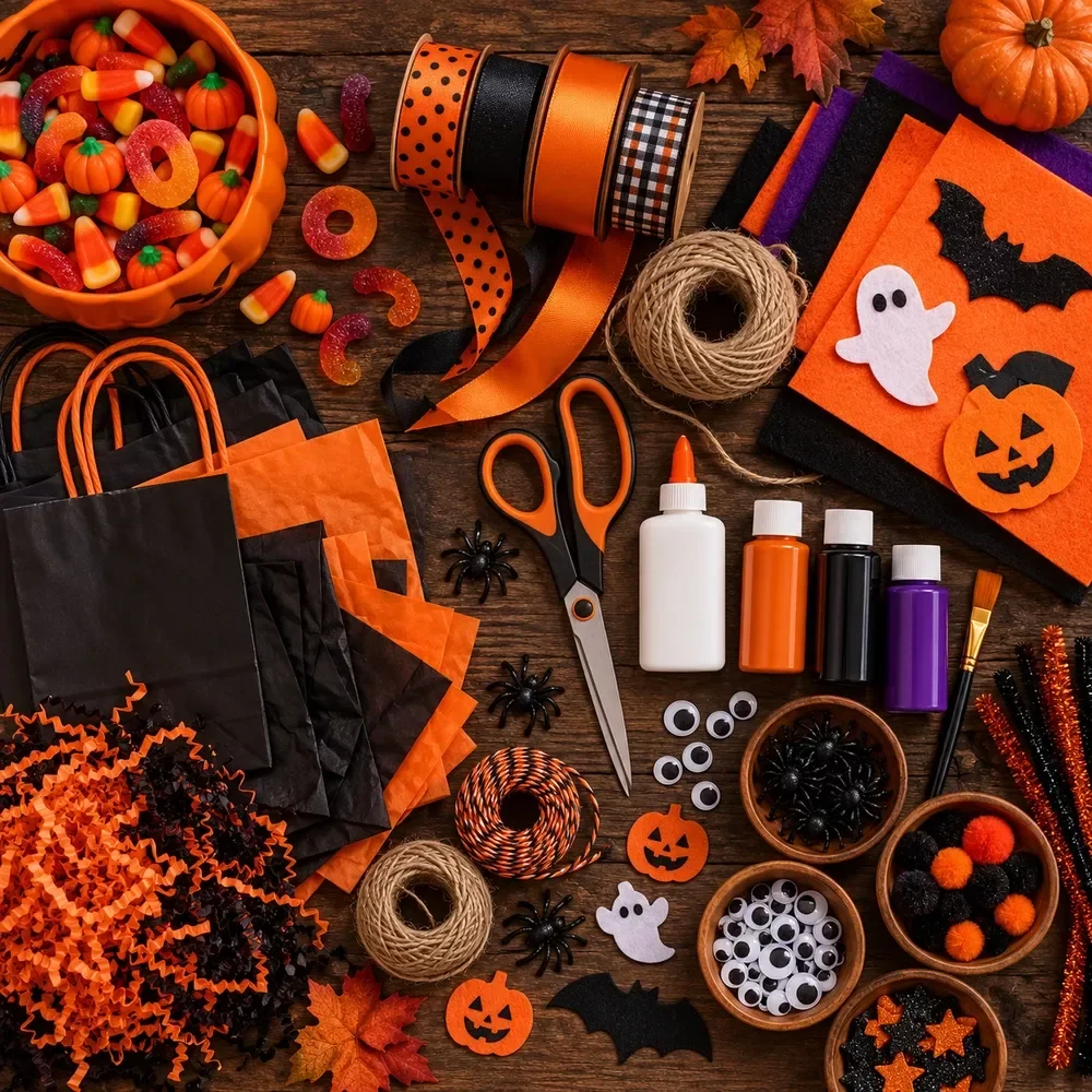 Supply Checklist for DIY Halloween Gifts