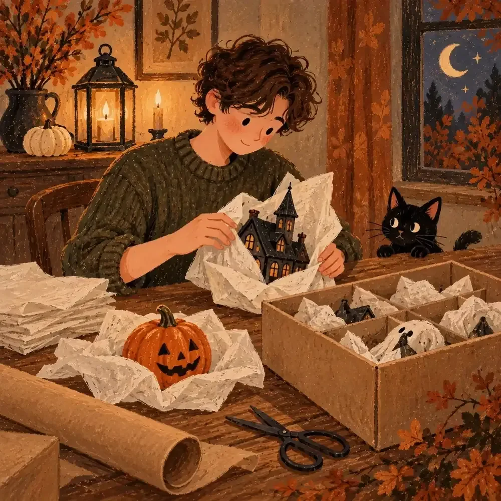 Fragile Halloween Decor Packing Guide