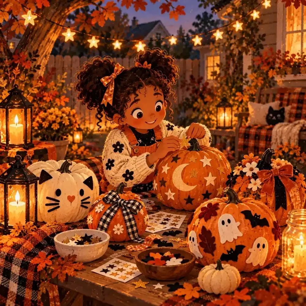 No-Carve Pumpkin Ideas for Kids