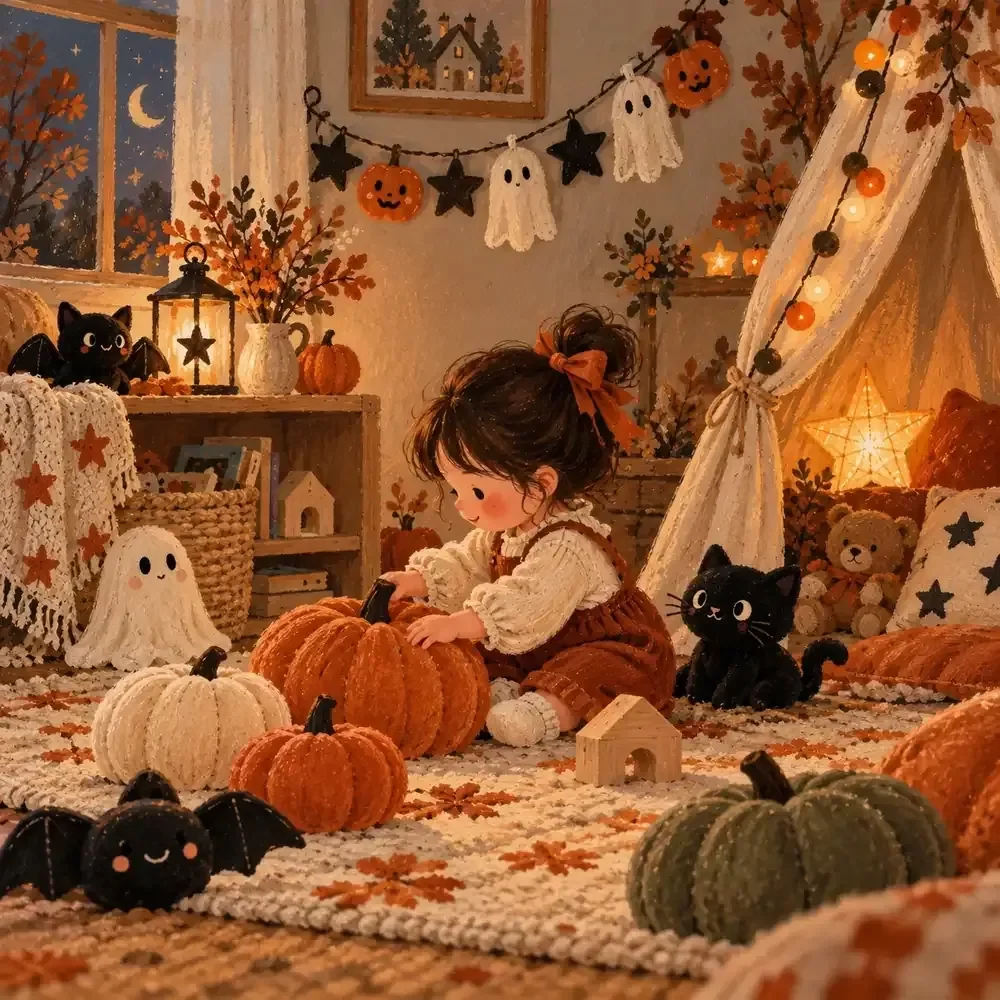Toddler-Safe Halloween Decor Checklist