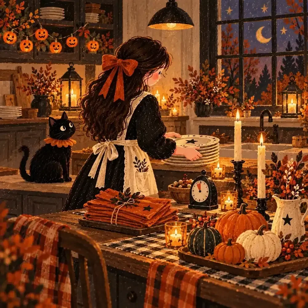 Halloween Party Prep Tracker