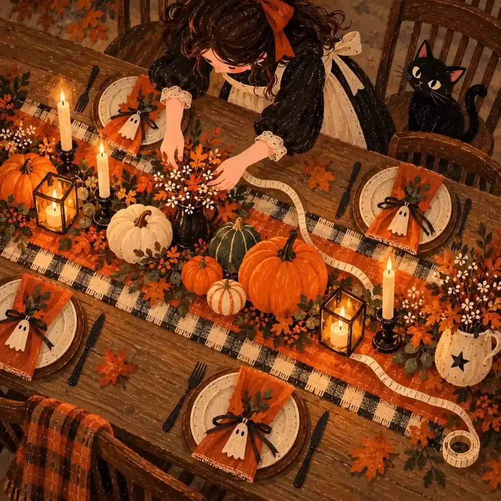 Halloween Party Seating Organizer