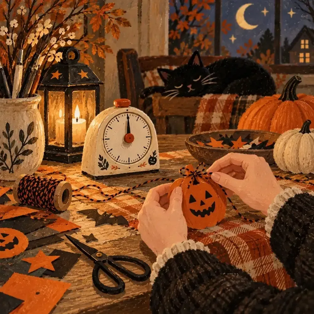 Halloween Craft Time Estimator