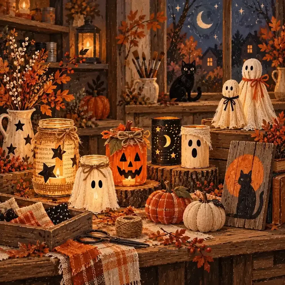 Halloween Craft Supply Checklist