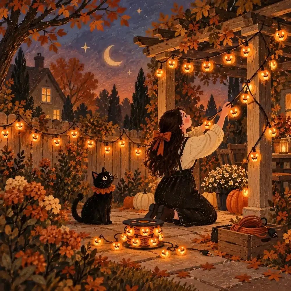 Halloween String Light Calculator