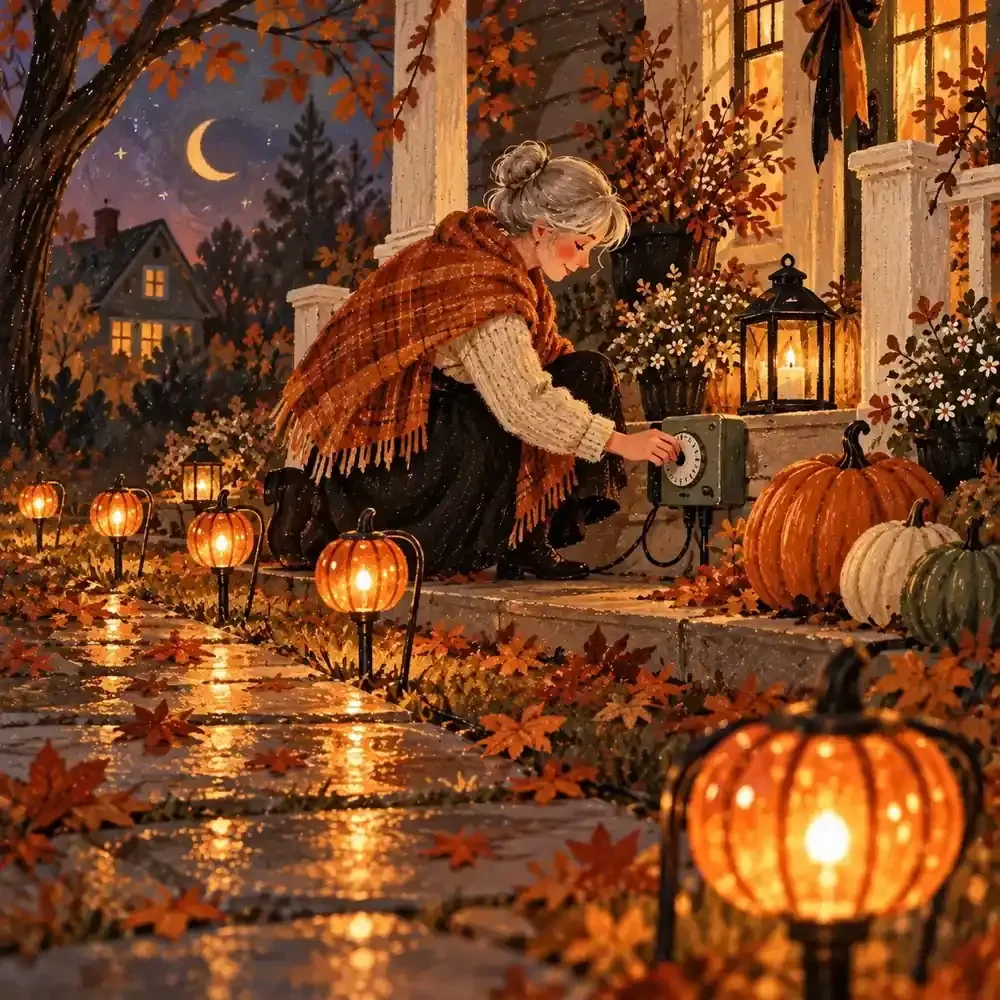 Halloween Light Timer Planner