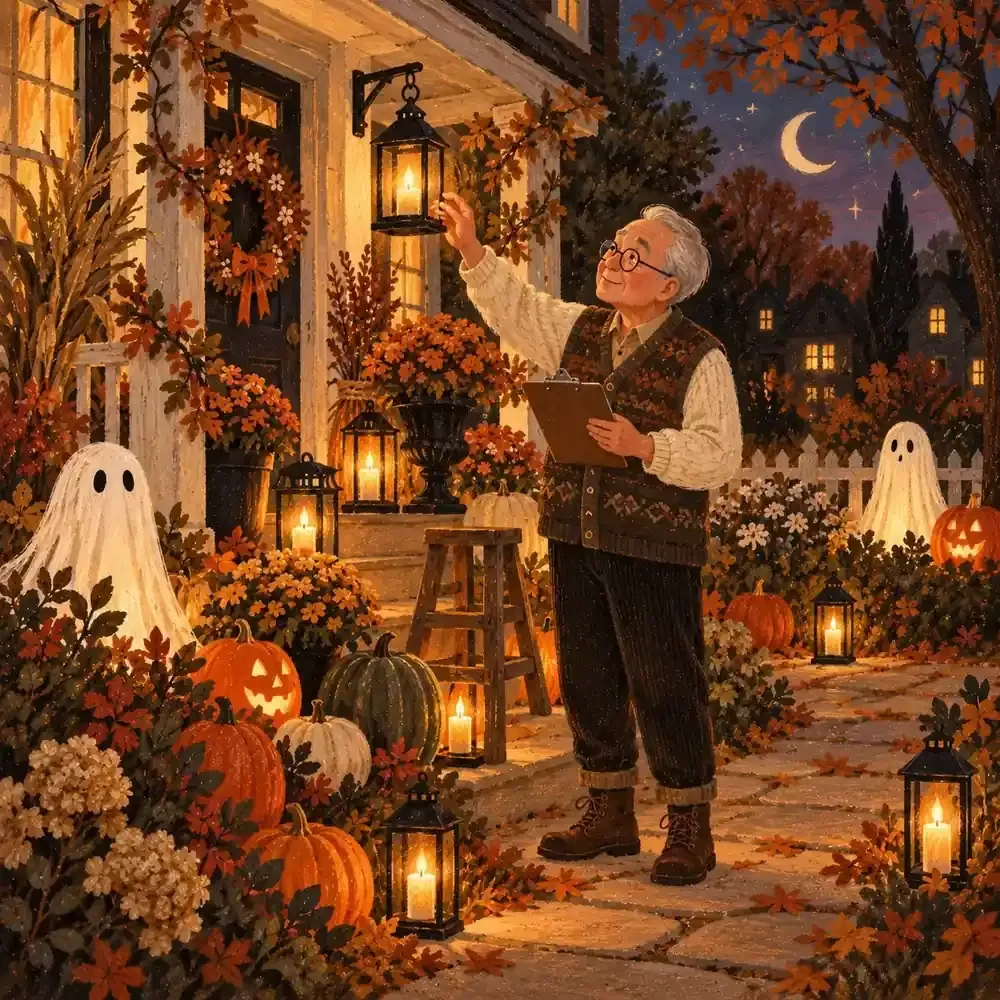 Halloween Yard Display Check Log
