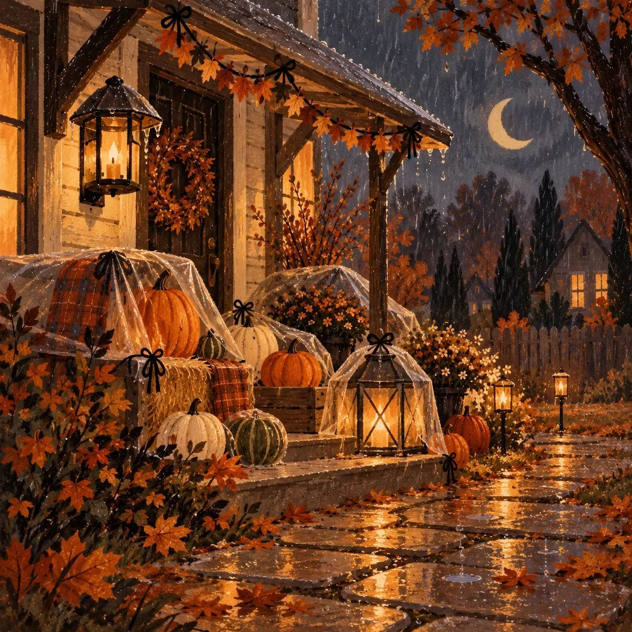 Halloween Yard Weatherproofing Checklist