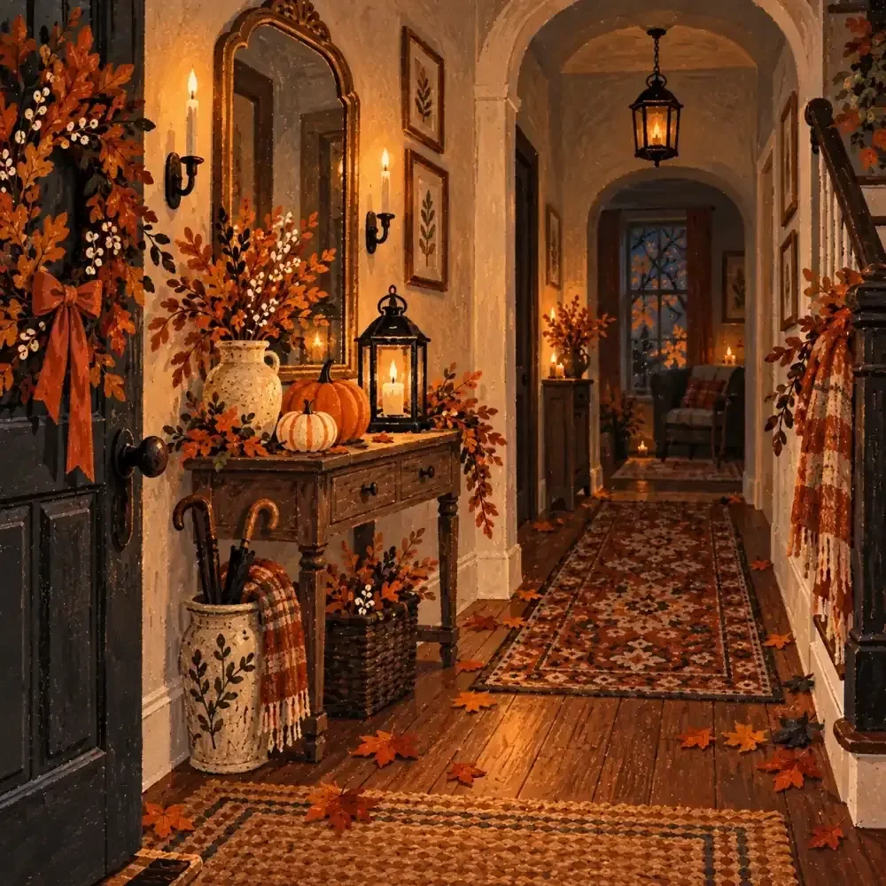Spooky Entryway & Hallway Planner