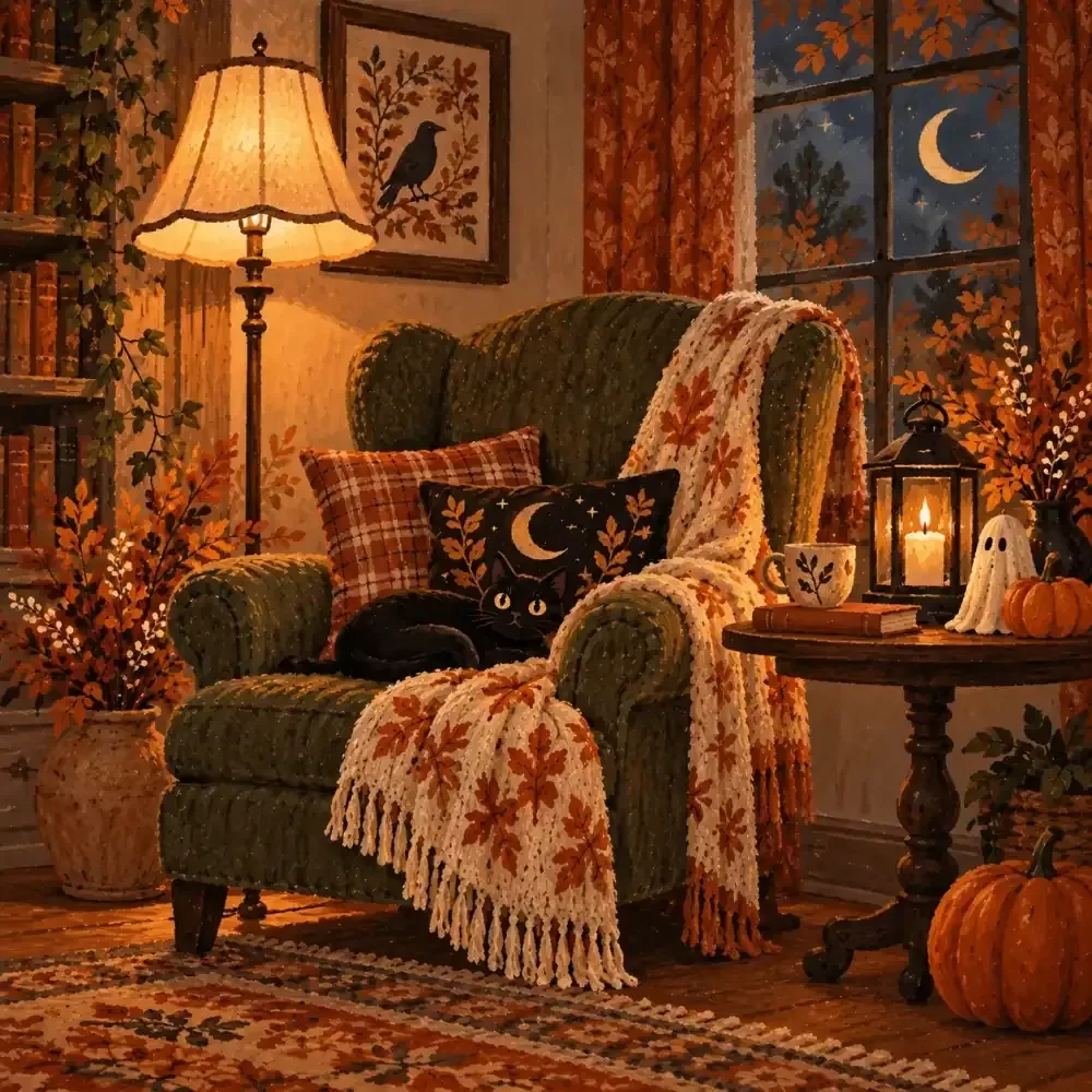 Halloween Pillow & Throw Mixer