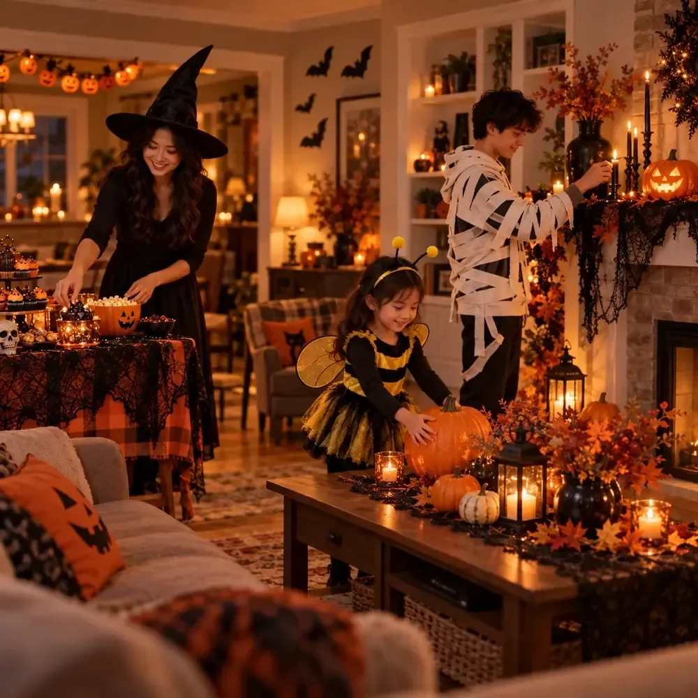 Family Halloween Party System