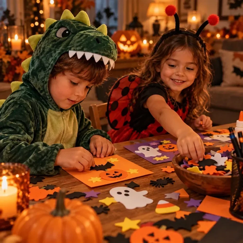 Kids' Halloween Spotter Card Maker