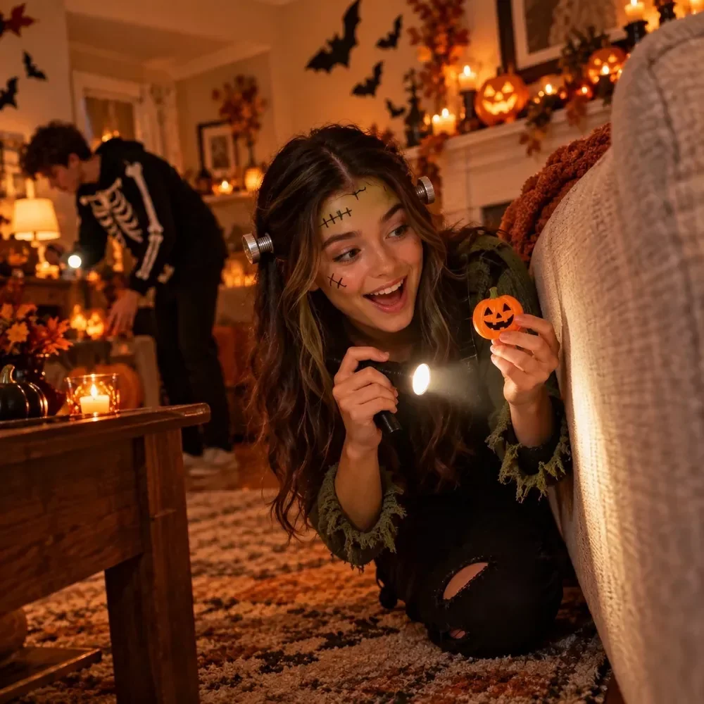 Halloween Scavenger Hunt Game