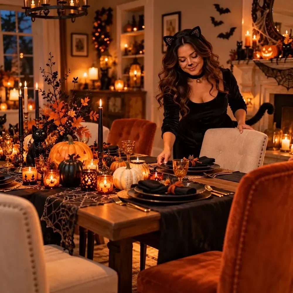 Halloween Table Seating Mix Planner