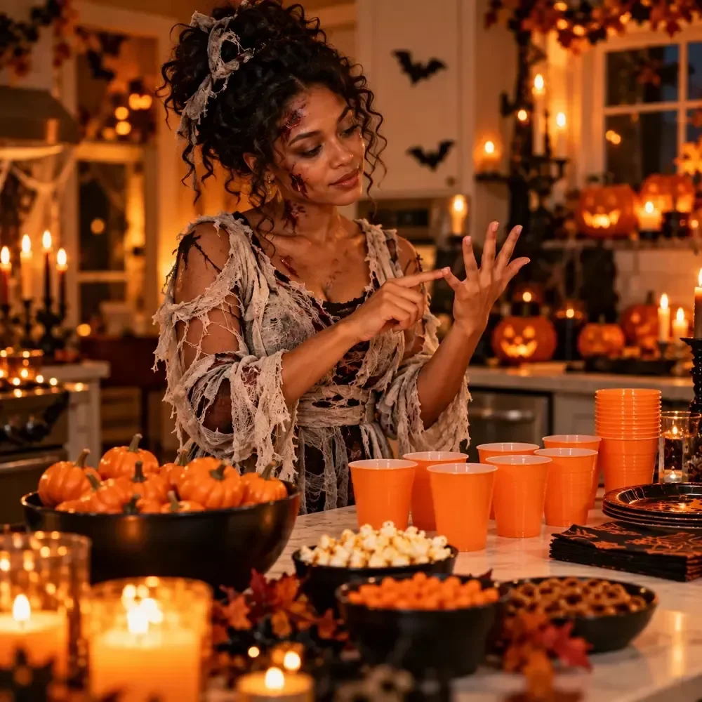 Halloween Guest Count & Invite Ratio