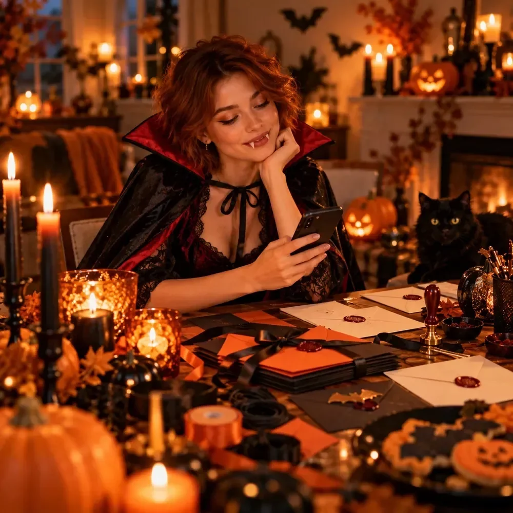 Fright Night Invitation Planner