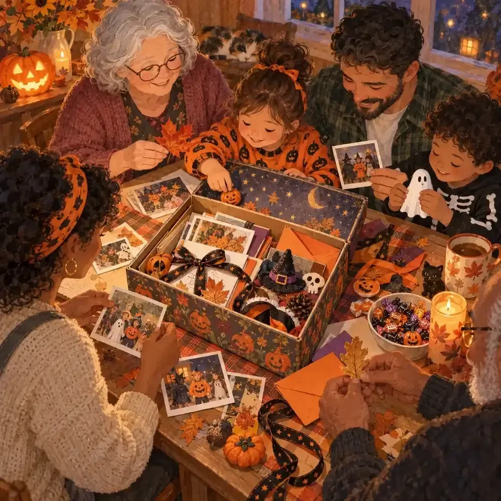 Family Memory Keeping Kit for Halloween Traditions