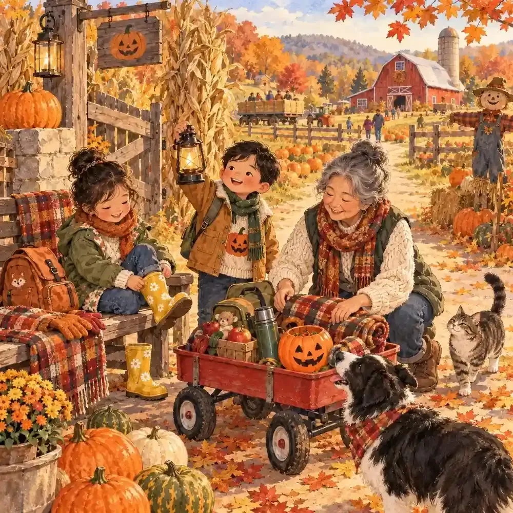 Farm Visit Checklist for Halloween Weekend
