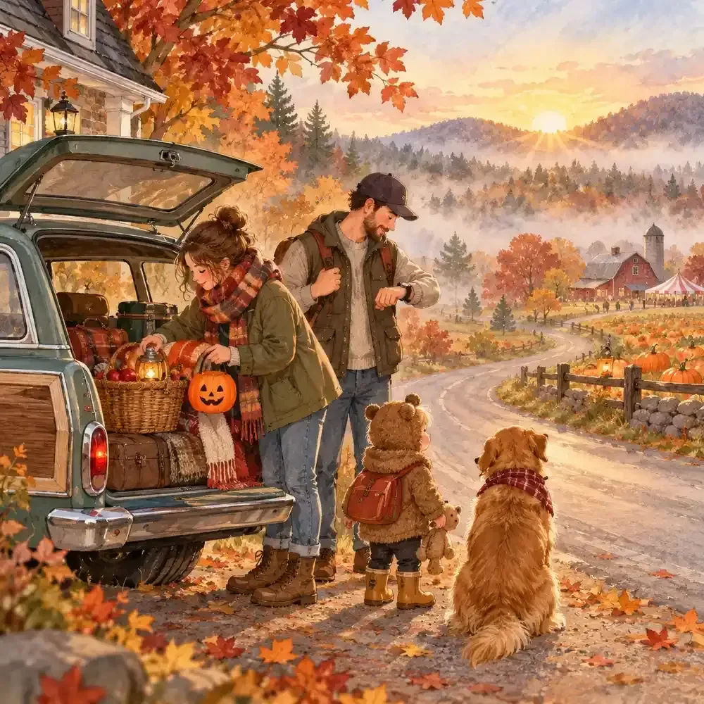 Day Trip Timeline Planner for Halloween Outings