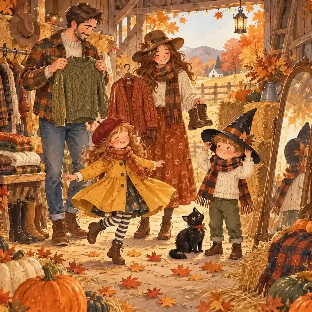 Fall Outing Style Quiz for Halloween Families