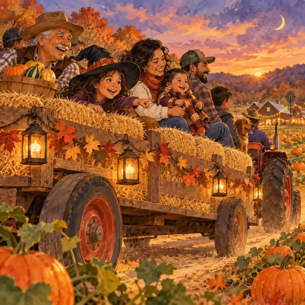Hayride Trip Guide for a Family Halloween