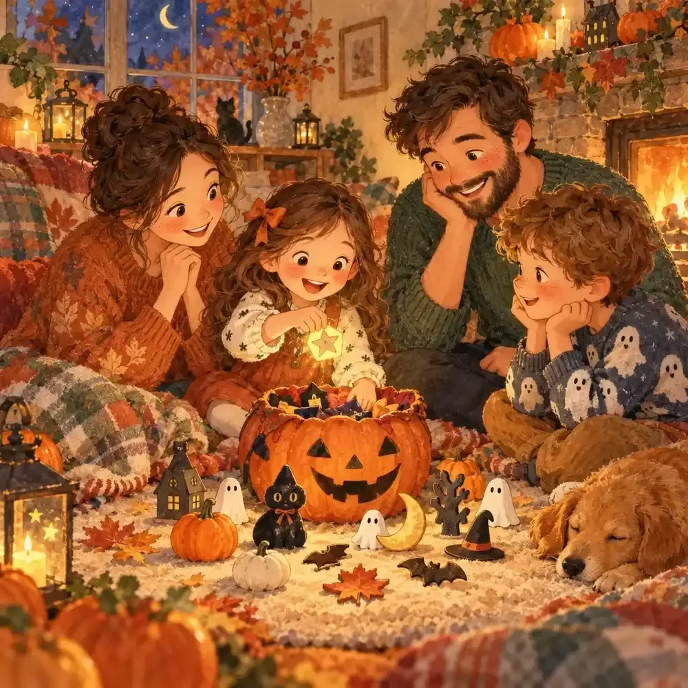 Story Starter Game for Halloween Family Fun