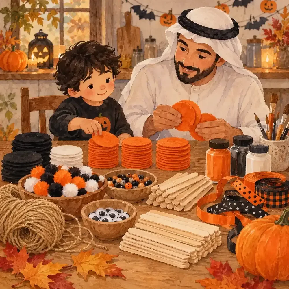 Craft Materials Estimator for Halloween Family Projects