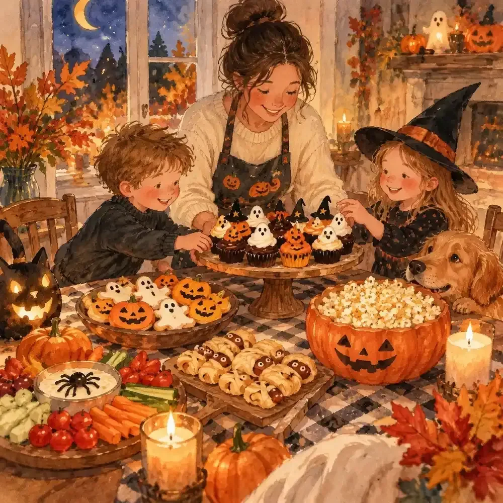 Party Food Quantity Estimator for Halloween
